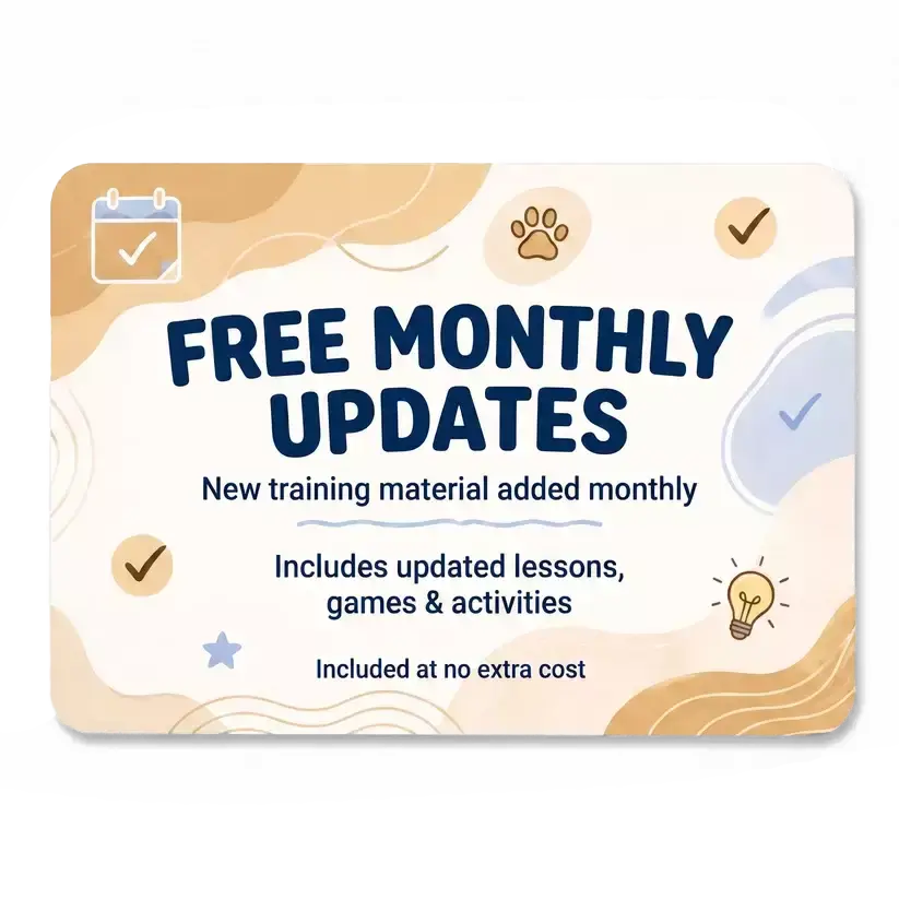 Free Monthly Updates